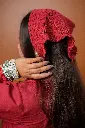 Maroon Crochet Hair Bandanna (3).webp