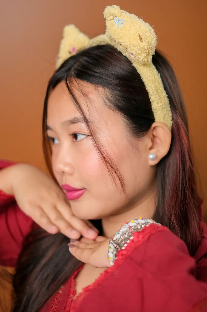 Yellow Kitty Hair Bands.webp