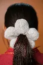 White Chikankari Scrunchies Bands.webp