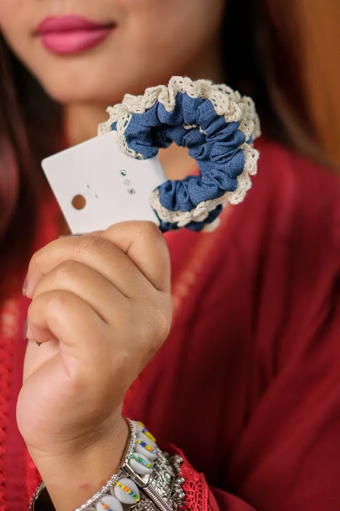 Crochet Lace Scrunchies Band.webp