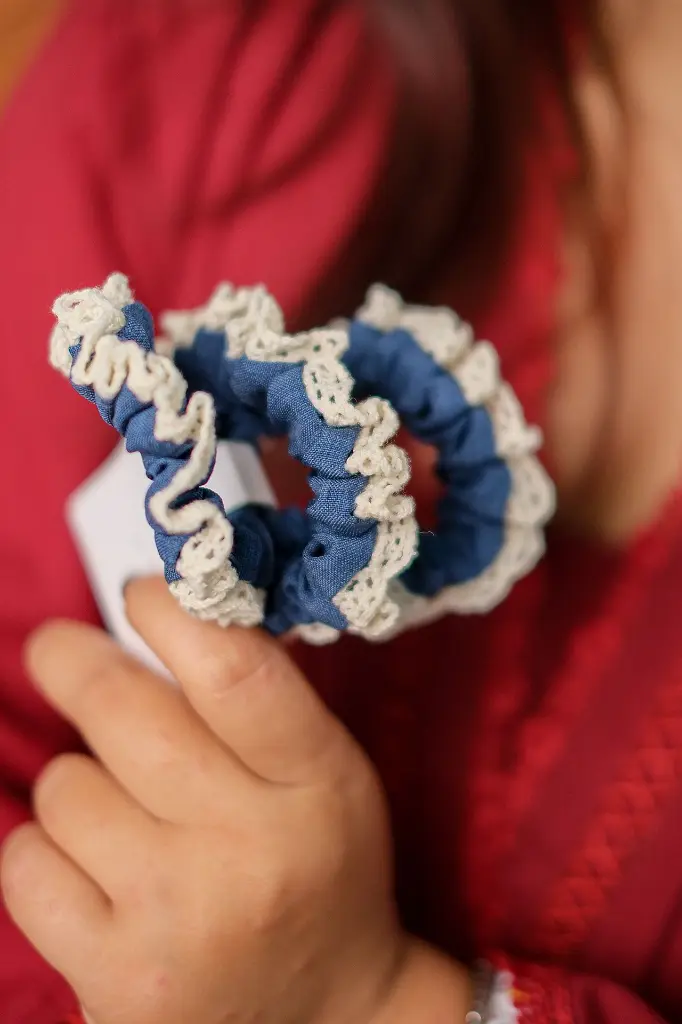 Crochet Lace Scrunchies Band.webp