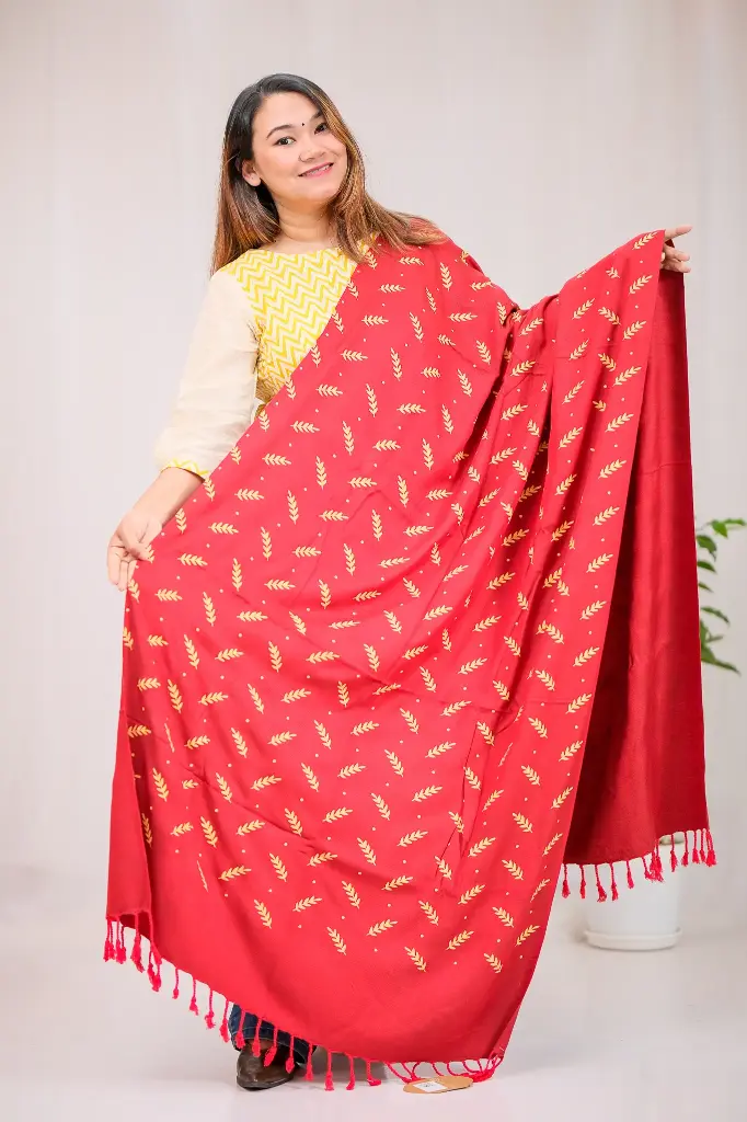 Shawl Screen Print 0014