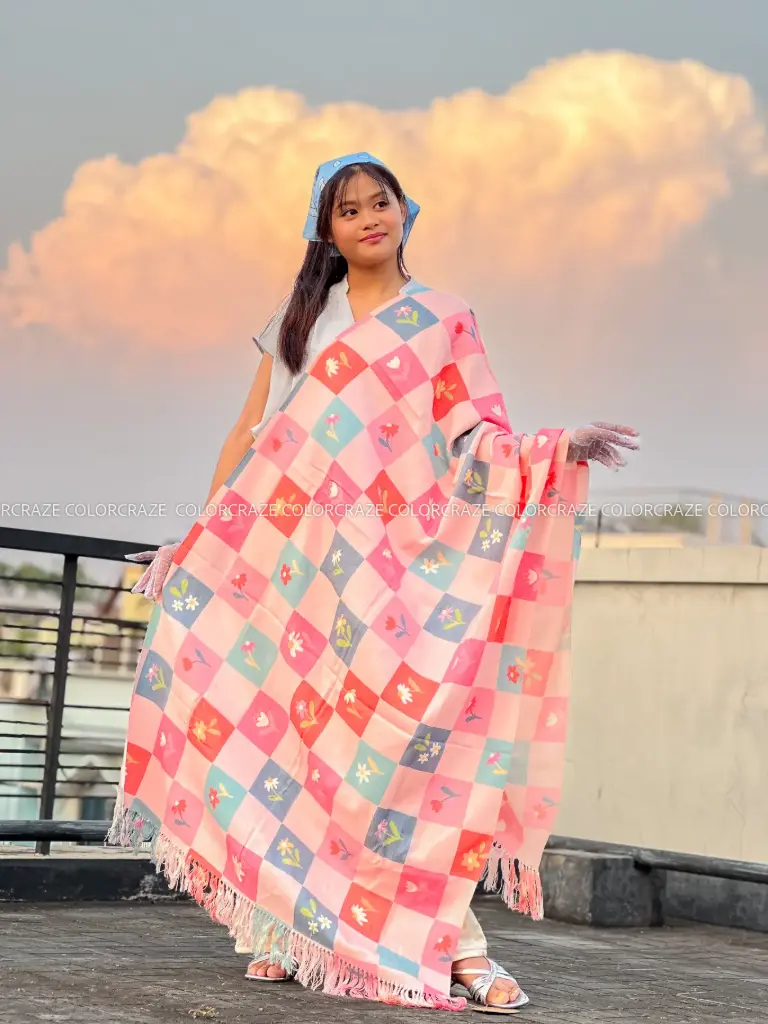[1003] Shawl Digital Print 0005