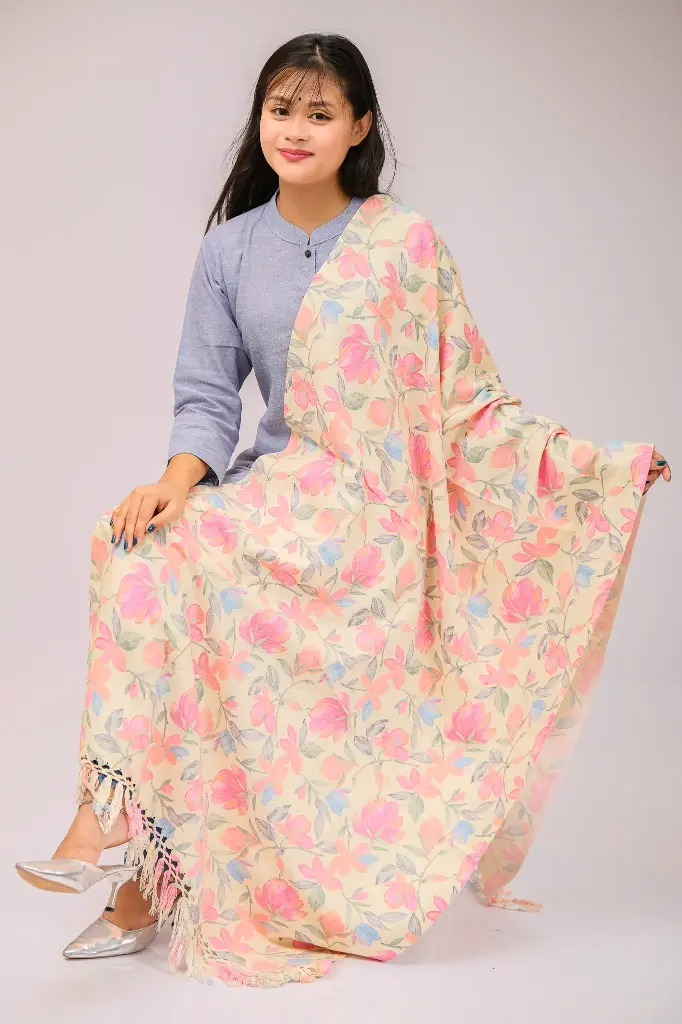 [1003] Shawl Digital Print 0017