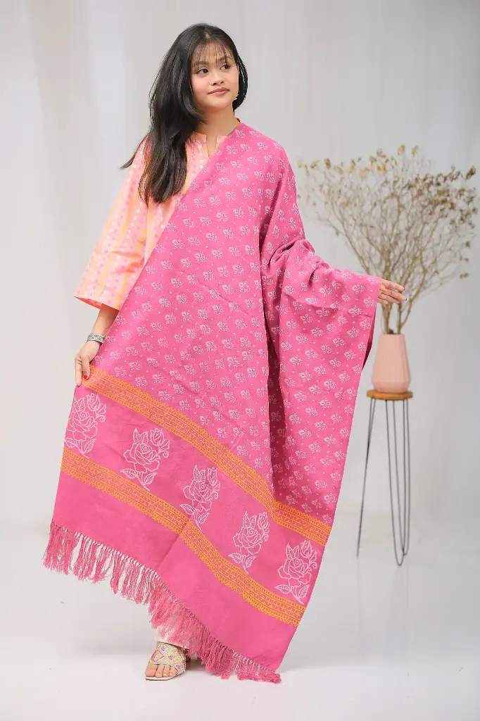 [1001] Shawl Screen Print 0021