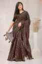 Black Body Orange Small Design Sharee