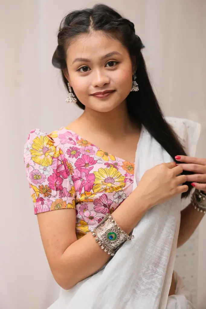 Cotton Regular Blouse 0005