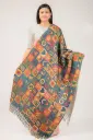 Bashonto Theme Digital Print Viscose Shawl