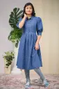 Denim Round Shape Kurti