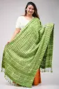 Olive Lemon 001 Natural Dye Shawl