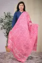 Pink 001 Natural Dye Shawl