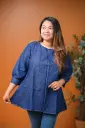 Denim Short Kurti