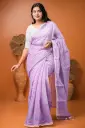 Lavender Body White Small Design Screen Print Sharee