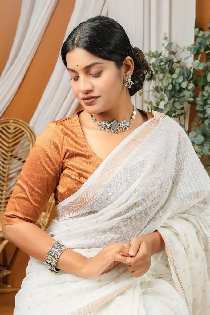 Copper Brown Tashar Blouse