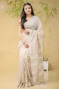 Tashar Silk Hand Work Sharee