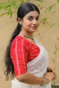 Red White Natural Dye Blouse
