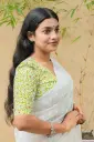 White Green Red Floral Square Shape Neck Screen Print Cotton Blouse