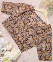Maroon Leaf Kalamkari Blouse