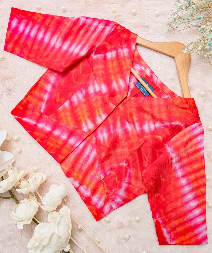 Magenta Pink Natural Dye Blouse