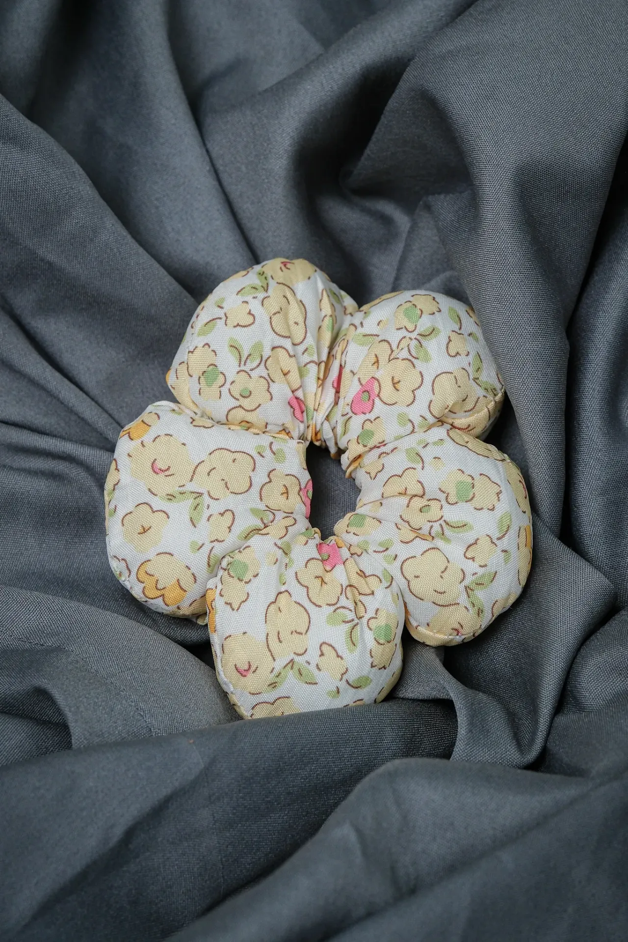 Floral Scrunchie Hair Bands