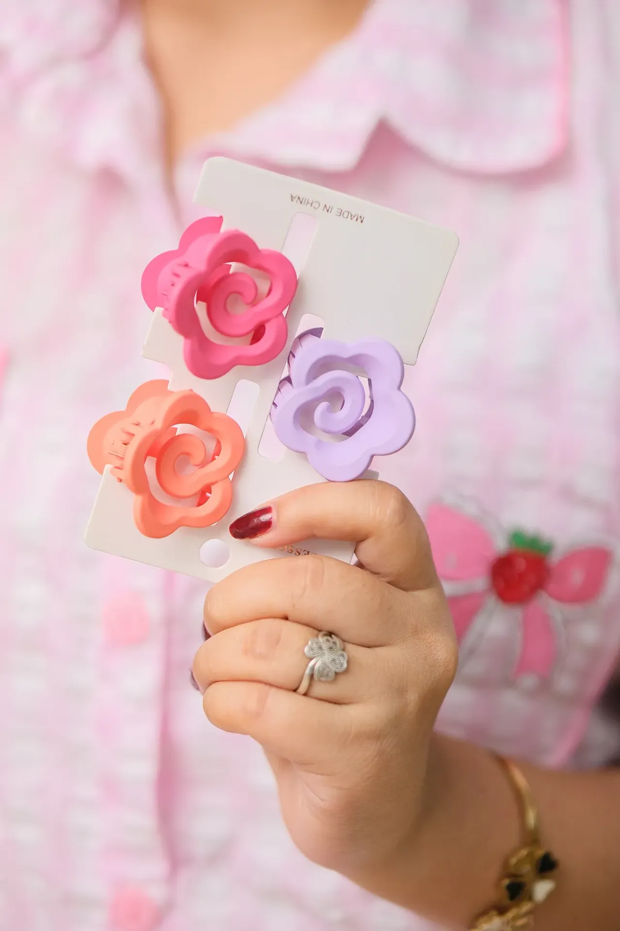 Roses Claw Clip