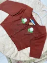 Brick Embroider Blouse