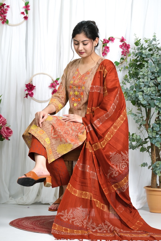 Cotton Slab Stitched 0009