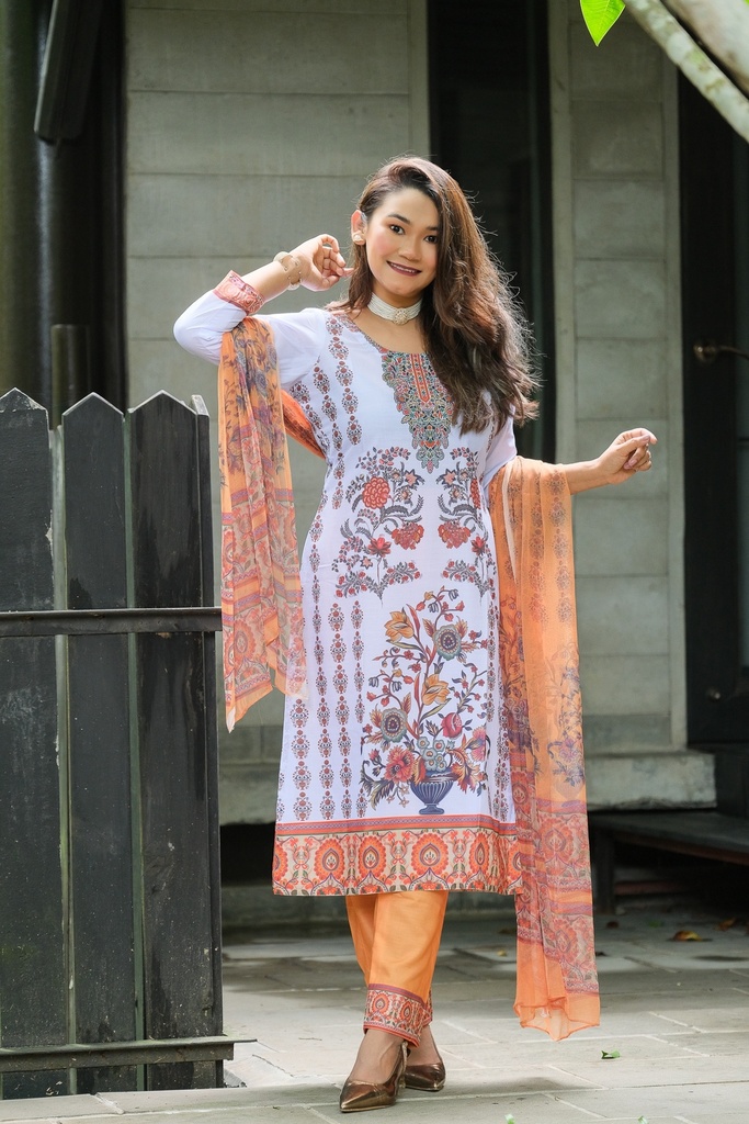 Digital Mixed Cotton Stitched 0034