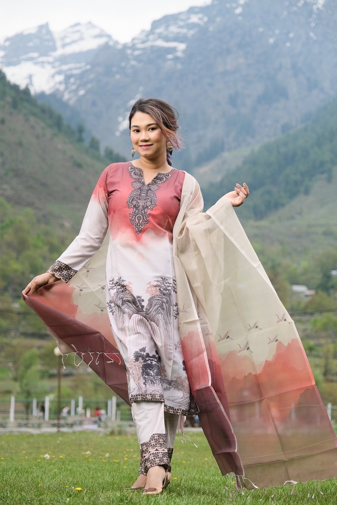 Digital Mixed Cotton Stitched 0035