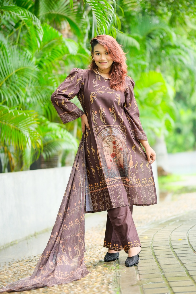 Digital Mixed Cotton Stitched 0042