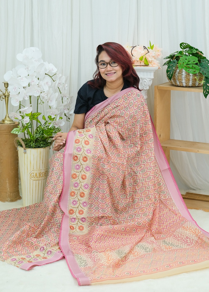 Indian Soft Cotton Sharee 0002