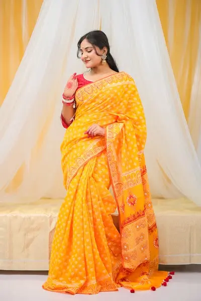 Cotton Hand Loom Sharee 0002