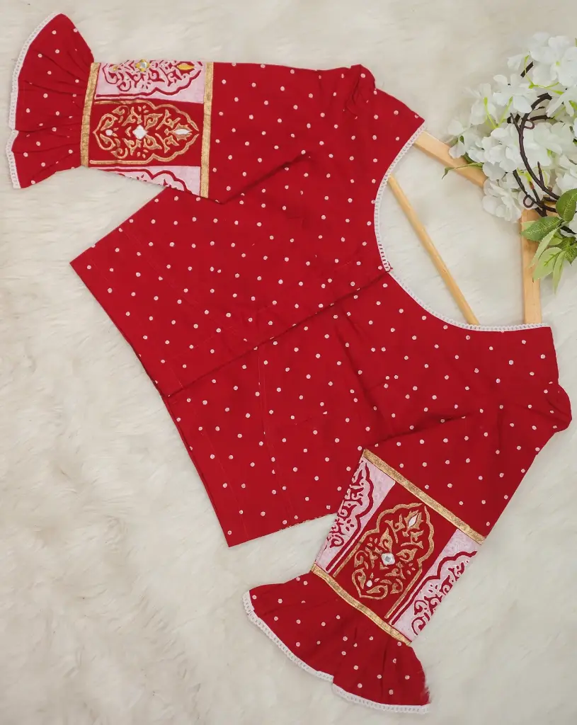 Cotton Screen Print Blouse 0032