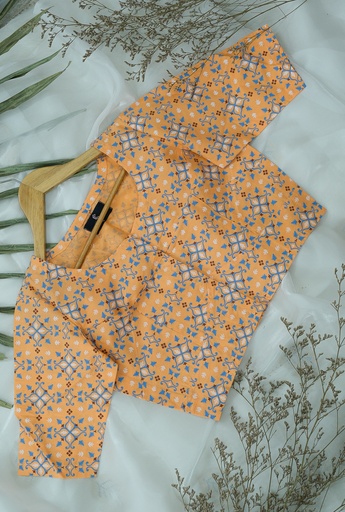 [0204] Cotton Screen Print Blouse 0019