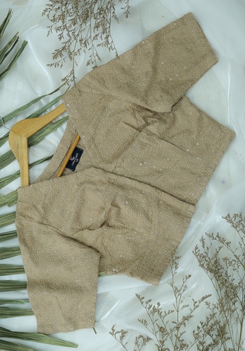 [0209] Chikankari Blouse 0006