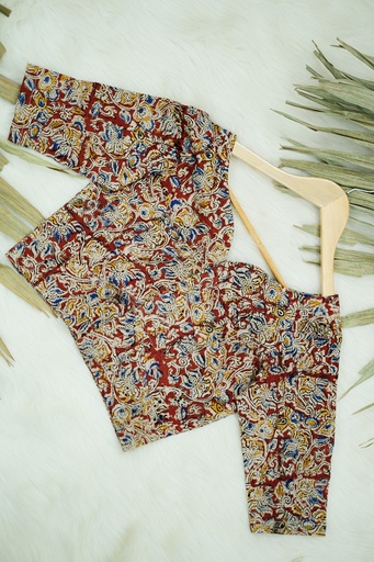 [0217] Kalamkari Blouse 0001