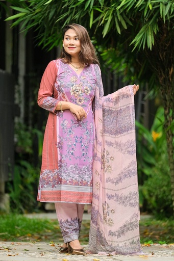 Digital Mixed Cotton Stitched 0017