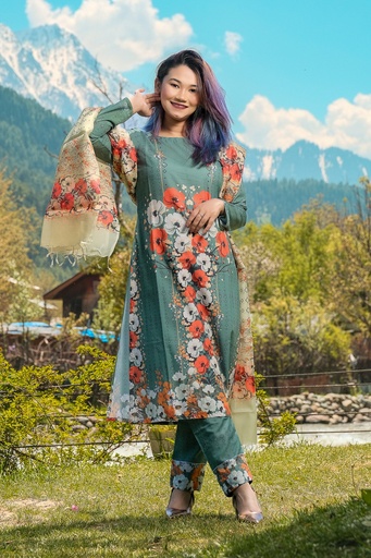 Digital Mixed Cotton Stitched 0020