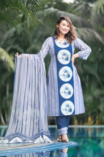 Digital Mixed Cotton Stitched 0023