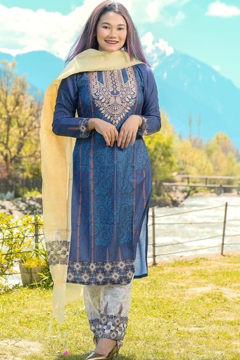 Digital Mixed Cotton Stitched 0024