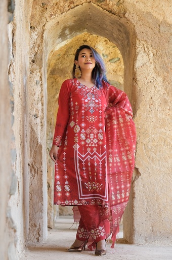 Digital Mixed Cotton Stitched 0032