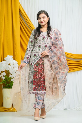 Digital Mixed Cotton Stitched 0033