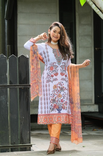 Digital Mixed Cotton Stitched 0034