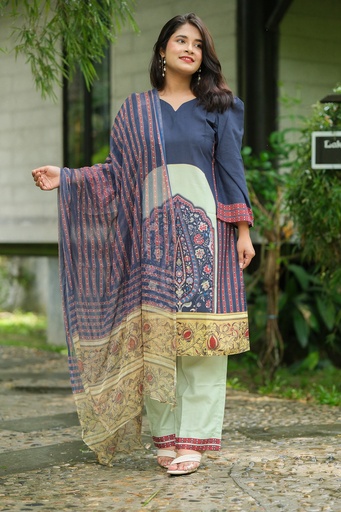 Digital Mixed Cotton Stitched 0040