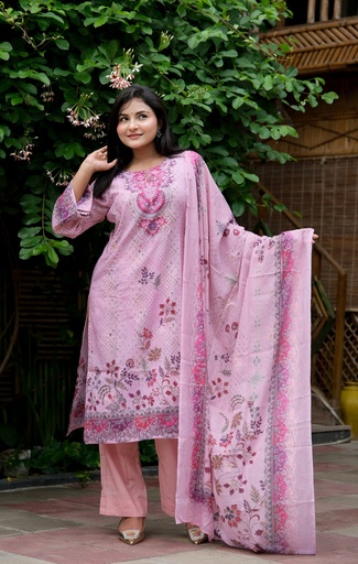 Cotton Soft Chikankari Stitched 0003