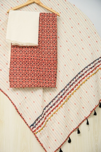 Cotton Azrakh Unstitched 0002