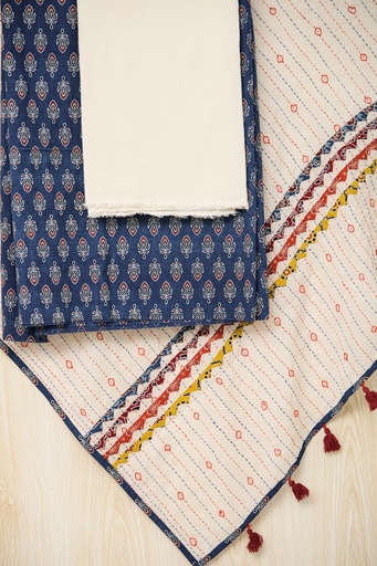 Cotton Azrakh Unstitched 0003