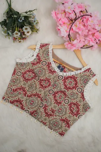 [0217] Kalamkari Blouse 0009