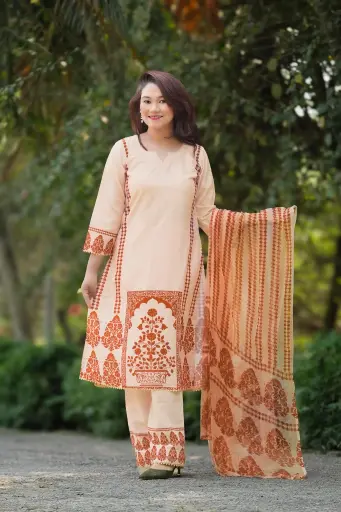 Digital Mixed Cotton Stitched 0043