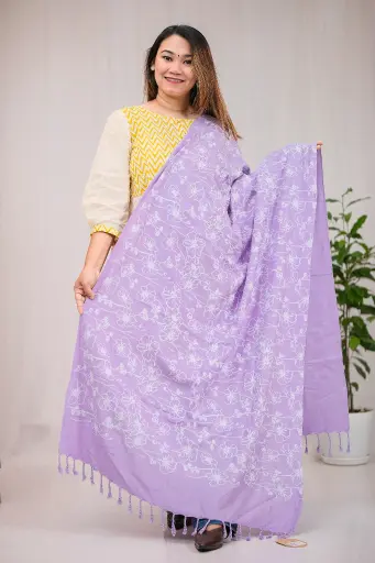 [1001] Shawl Screen Print 0011